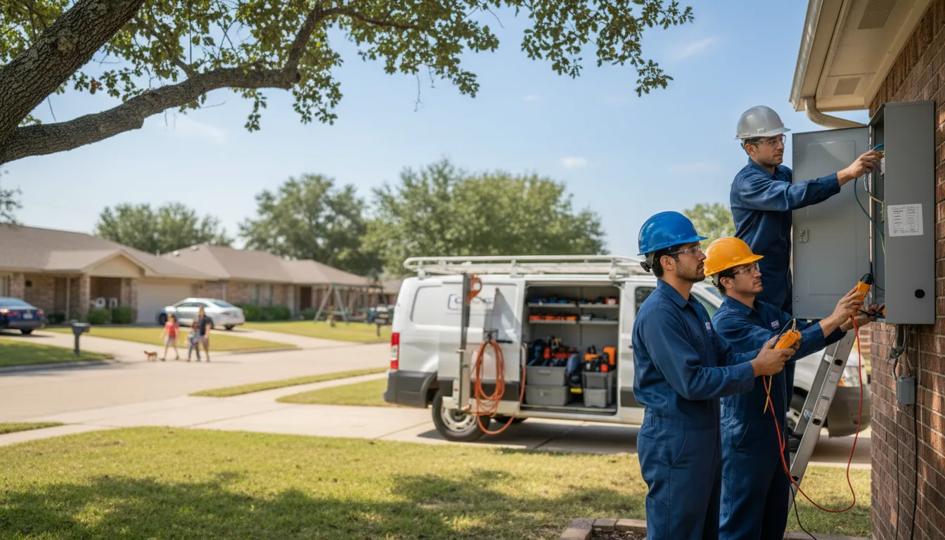 Certified electrician providing emergency electrical services in Bluff, UT